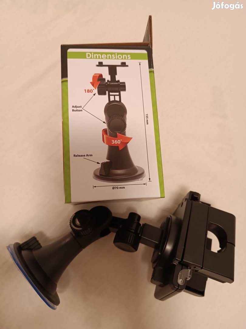 Univerzális autós telefontartó szélvédőre