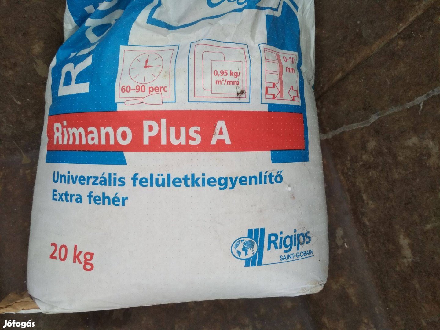 Univerzális felületkiegyenlítő,12 kg megmaradt, Rimano Plus A
