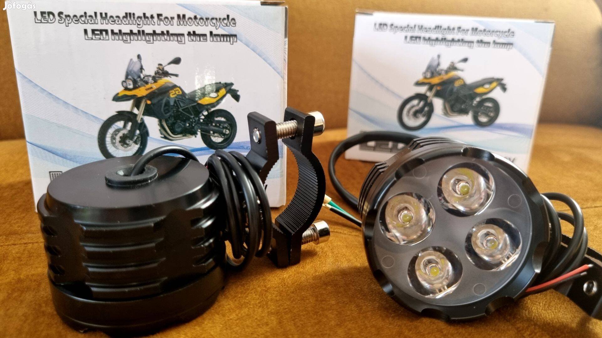 Univerzális motorkerékpár nappali fény ködlámpa szett LED világítás