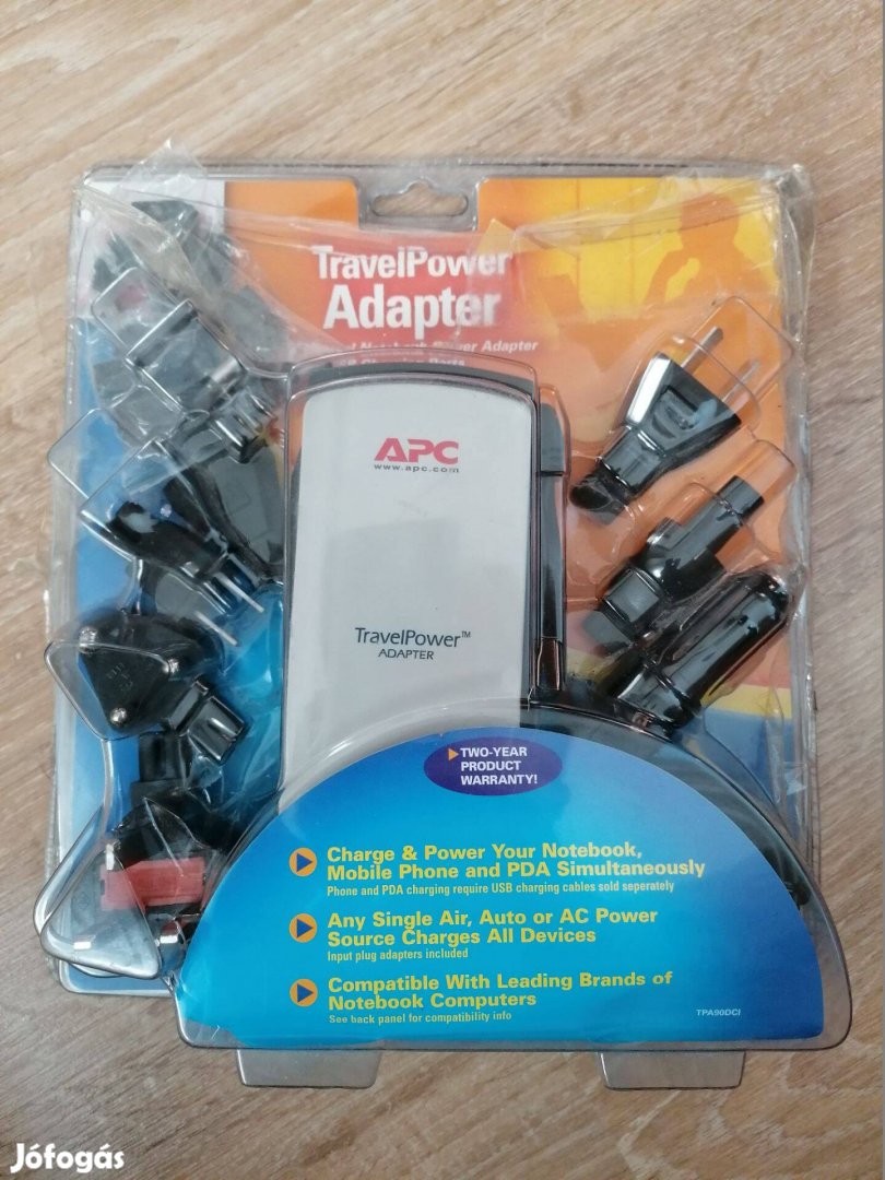 Univerzális notebook töltő Travel adapter 75W, vadi új