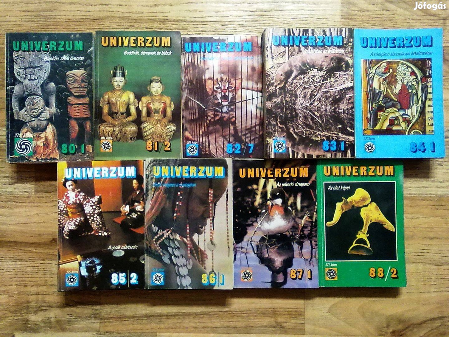 Univerzum Magazin 1980-1988 lapszámai