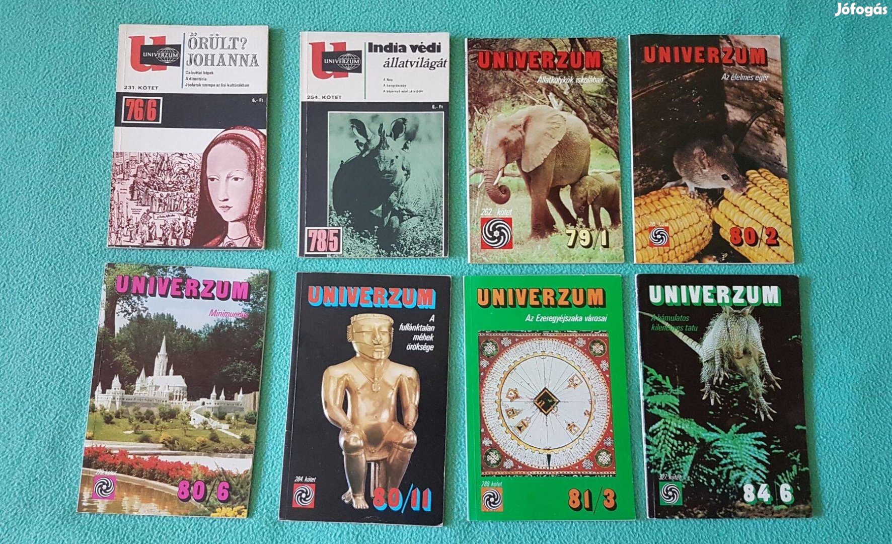 Univerzum magazinok -1976 -1984 számok 8 db
