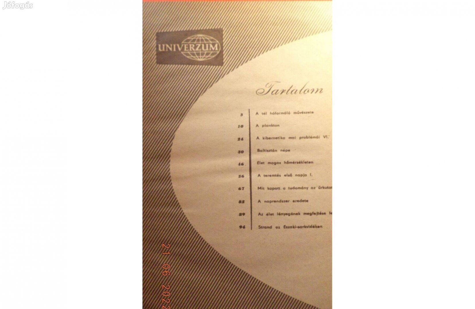 Univerzum magazinok kötve - 2 db