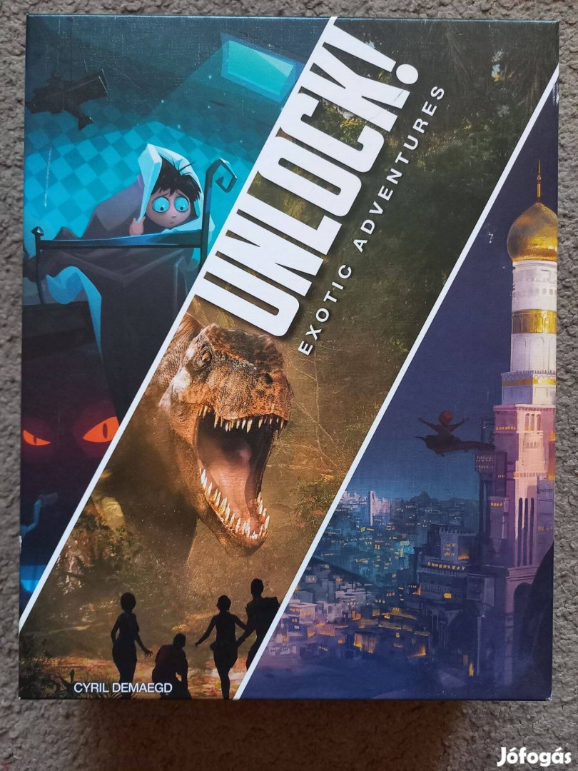 Unlock 4 - Exotic Adventures - Angol nyelvű társasjáték