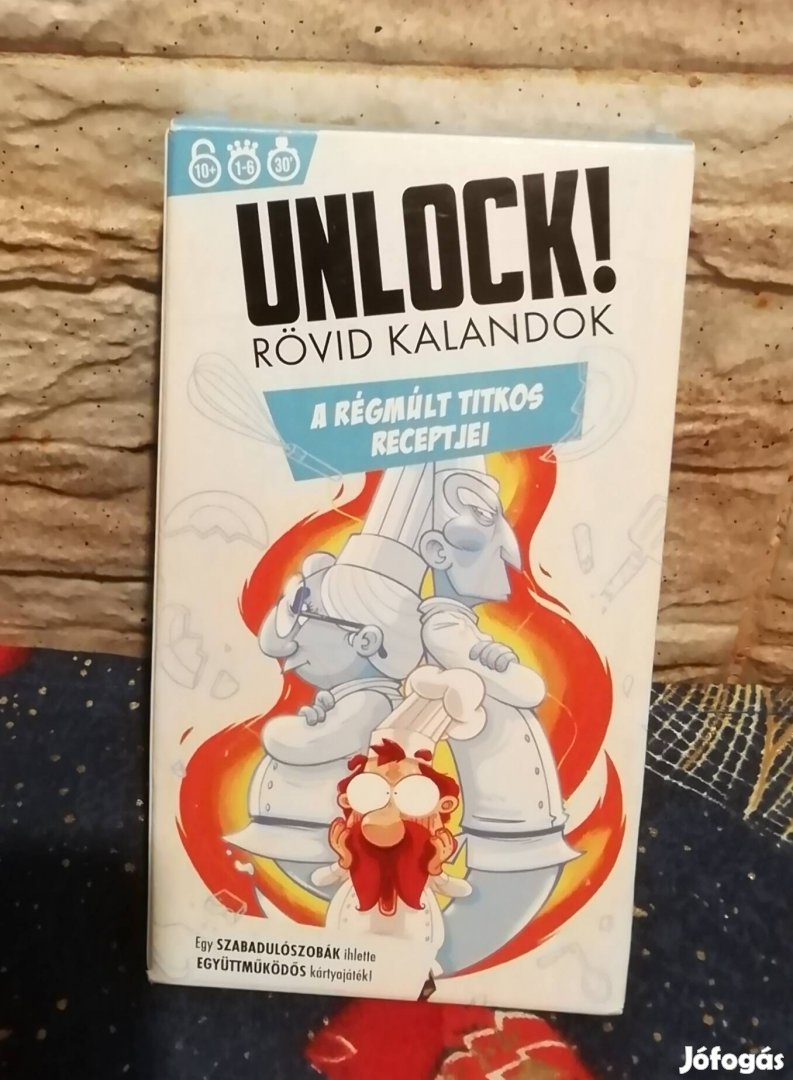 Unlock szabadulós társasjáték eladó