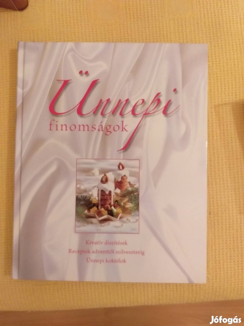 Ünnepi finomságok c. könyv 