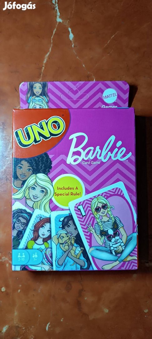 Uno Barbie kártya játék 