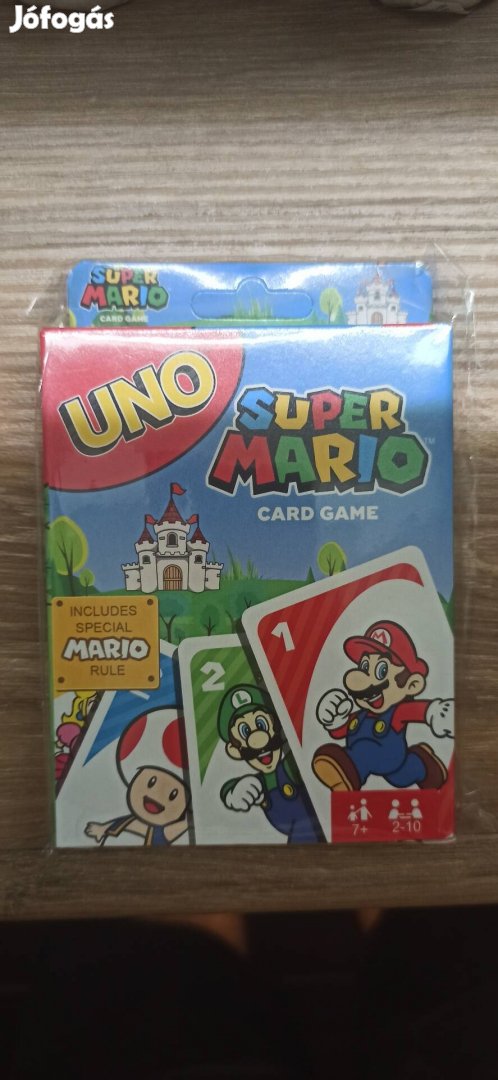 Uno kártya új Super Mario ajándék gyereknap