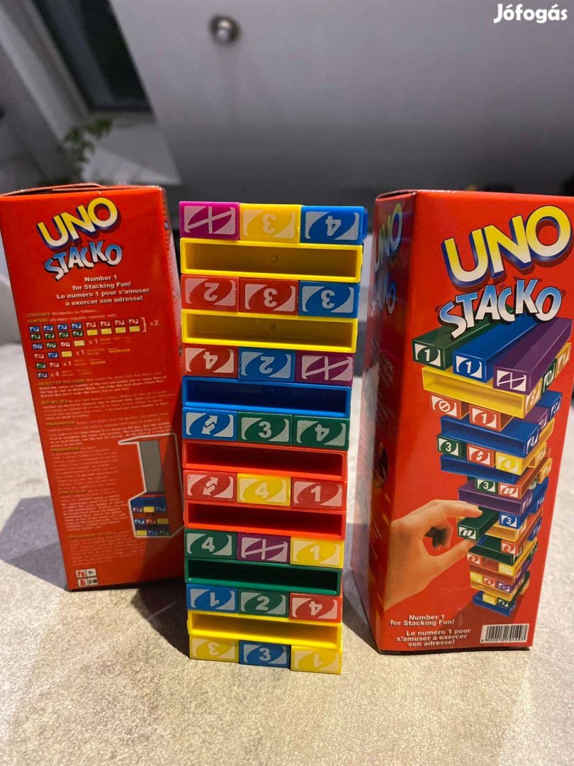 Uno stacko játék