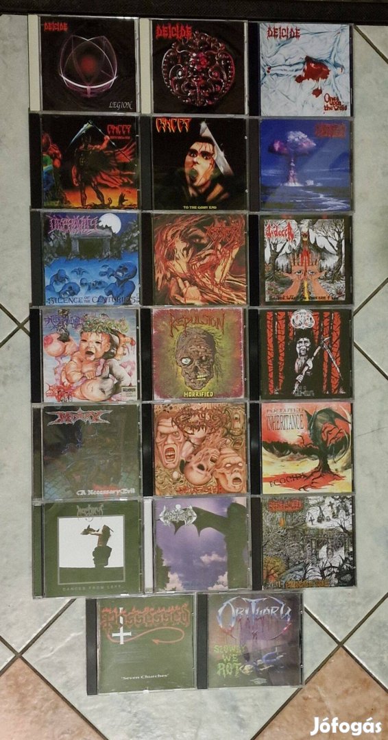 Unofficial First Press Old School Death Metal CD-k 2