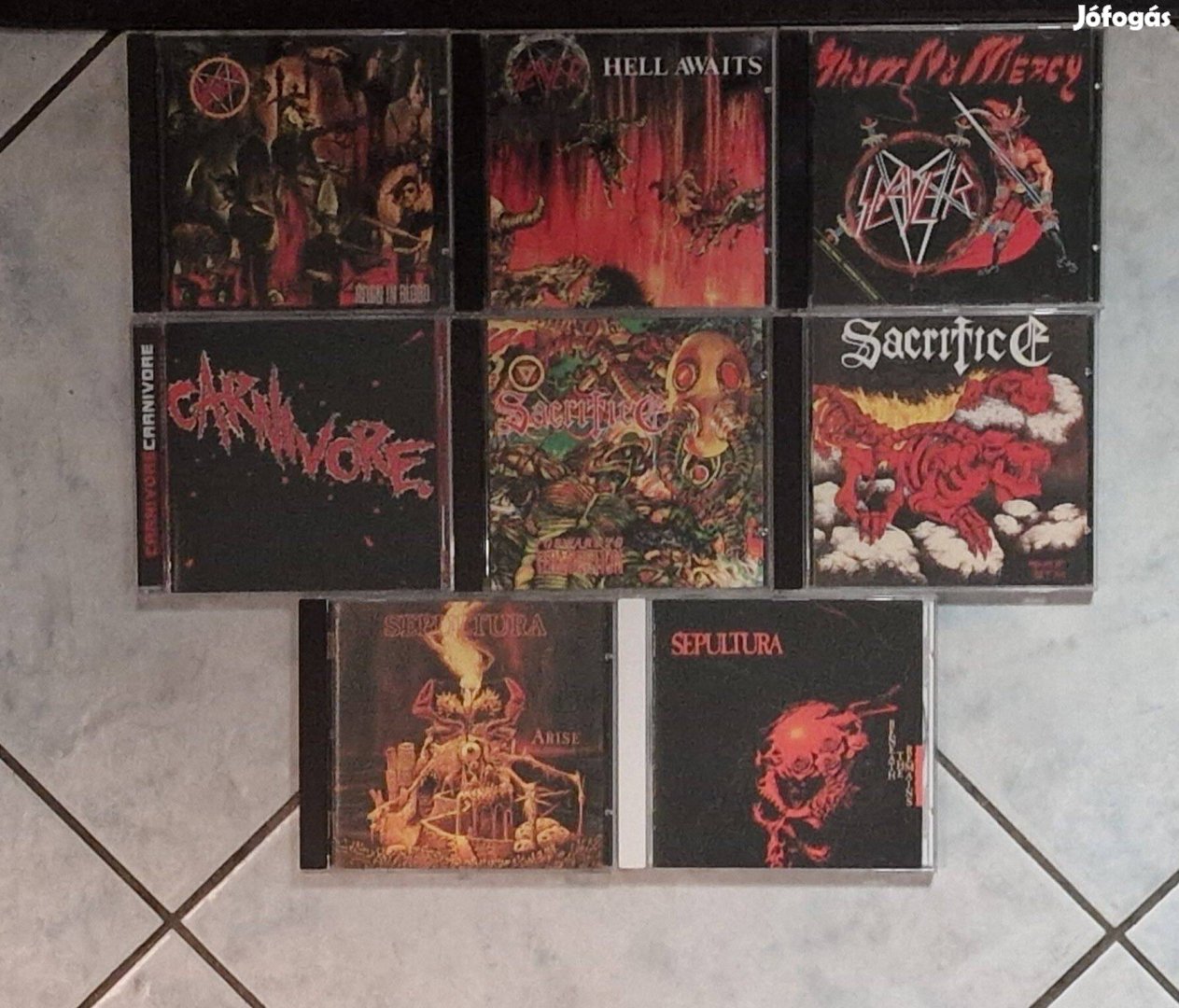 Unofficial First Press Old School Thrash Metal CD-k 2