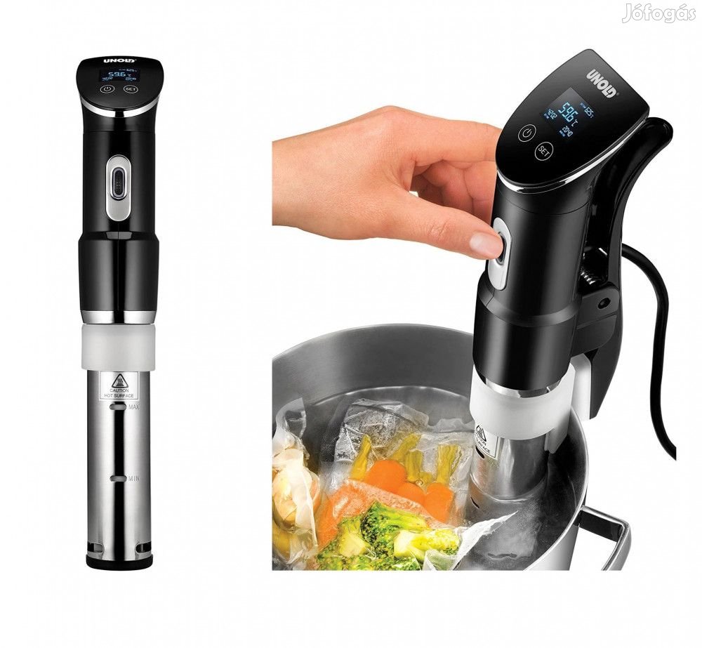 Unold U58915 Prémium inox - fekete 1300W sous-vide főzőrúd, multifunk