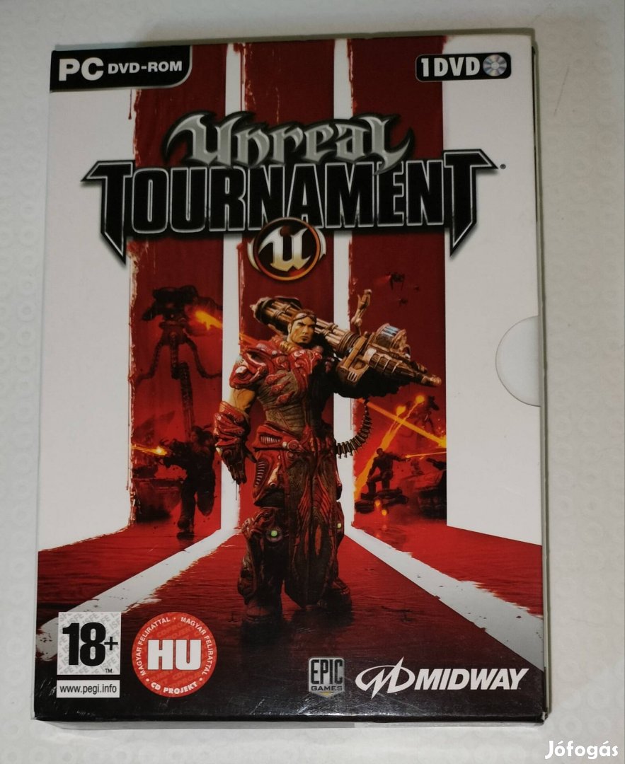 Unreal Tournament pc játék díszdobozban könyvvel