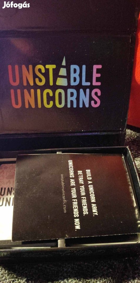 Unstable unicorns angol nyelvű társas
