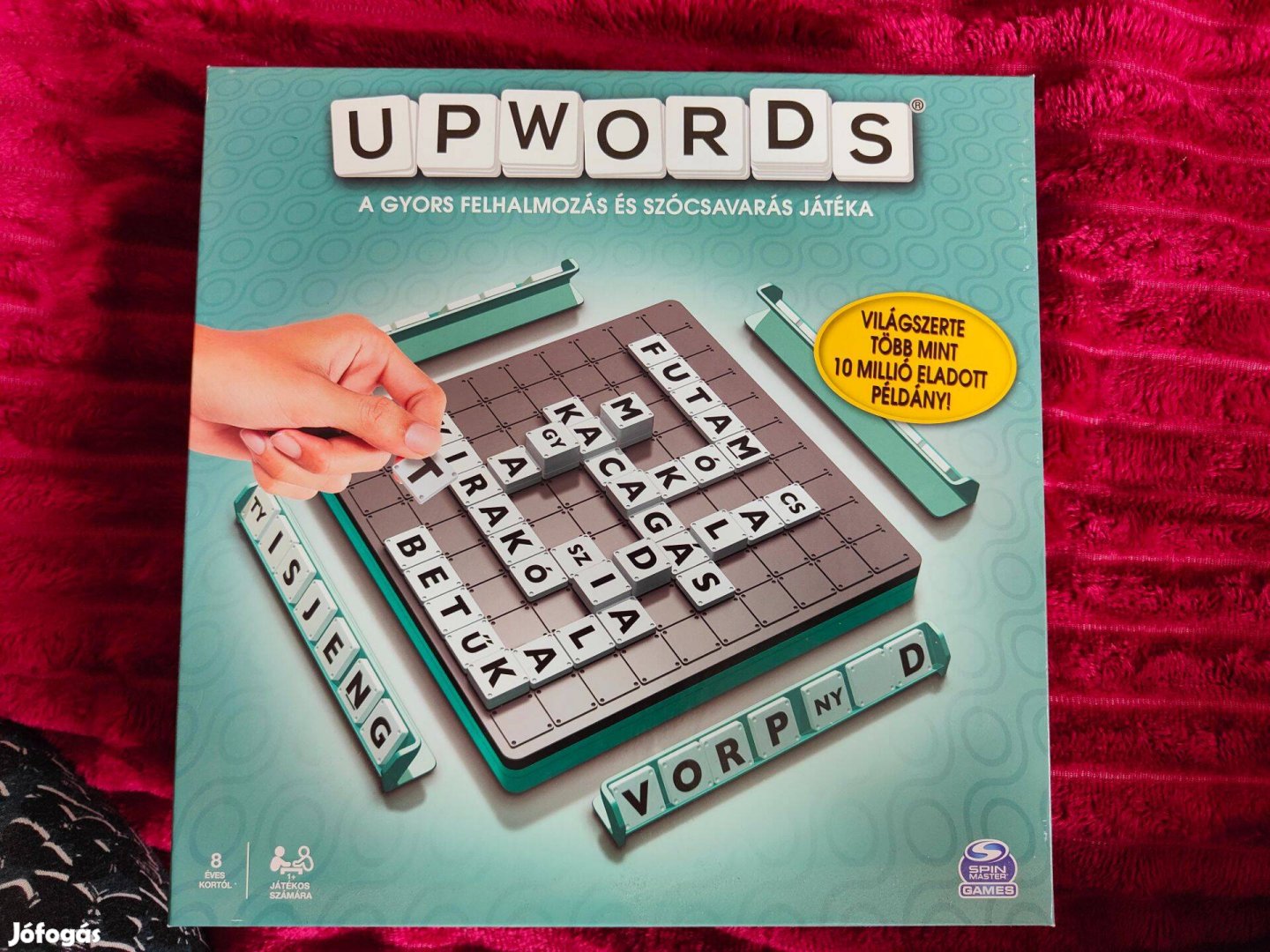 Upwords társasjáték - Scrabble szerű magyar nyelvű