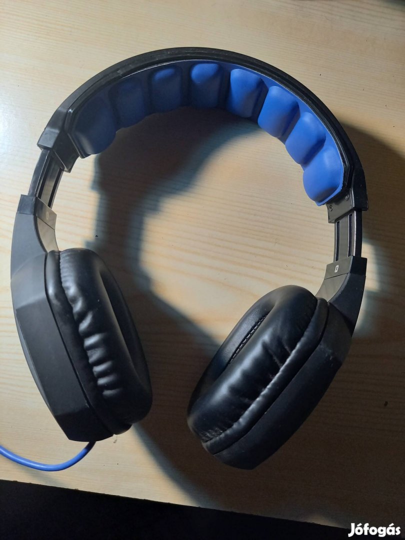Urage gamer fejhallgató (Kék, fekete)