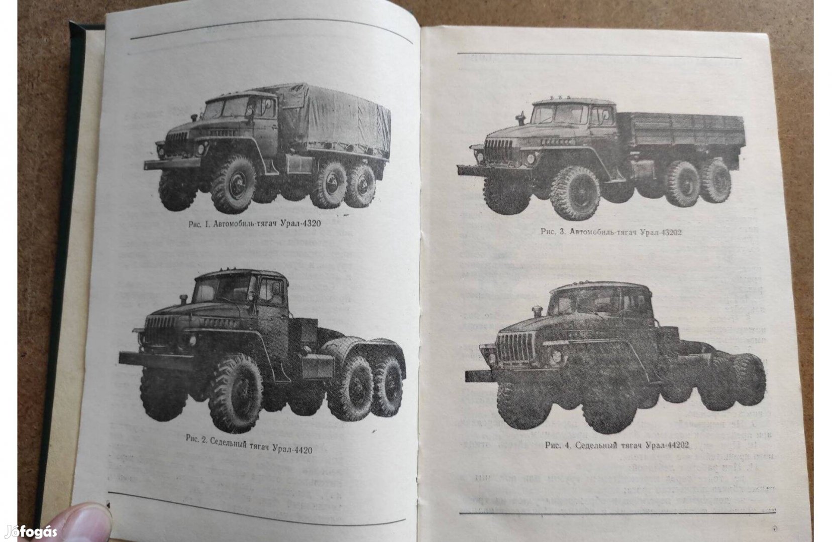 Ural 4320 dízel teherautó javítási kézikönyv