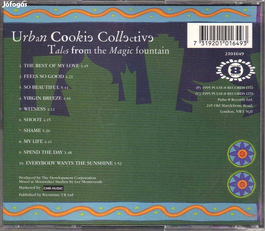 Urban Cookie Collective - CD eladó! Teljes album!