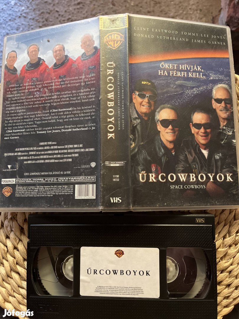 Űrcowboyok vhs kazetta