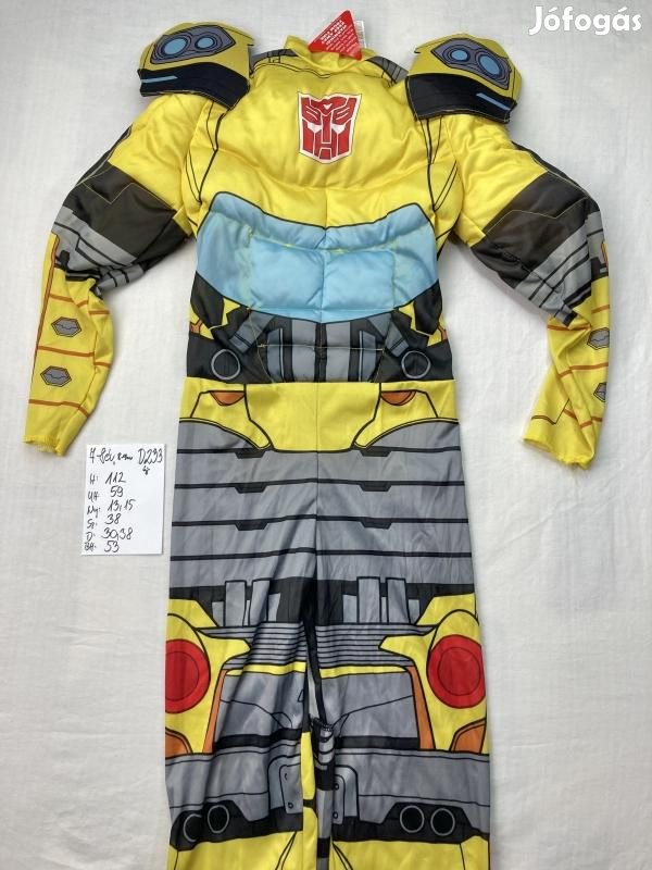 Űrdongó jelmez, Transformers jelmez, új D233