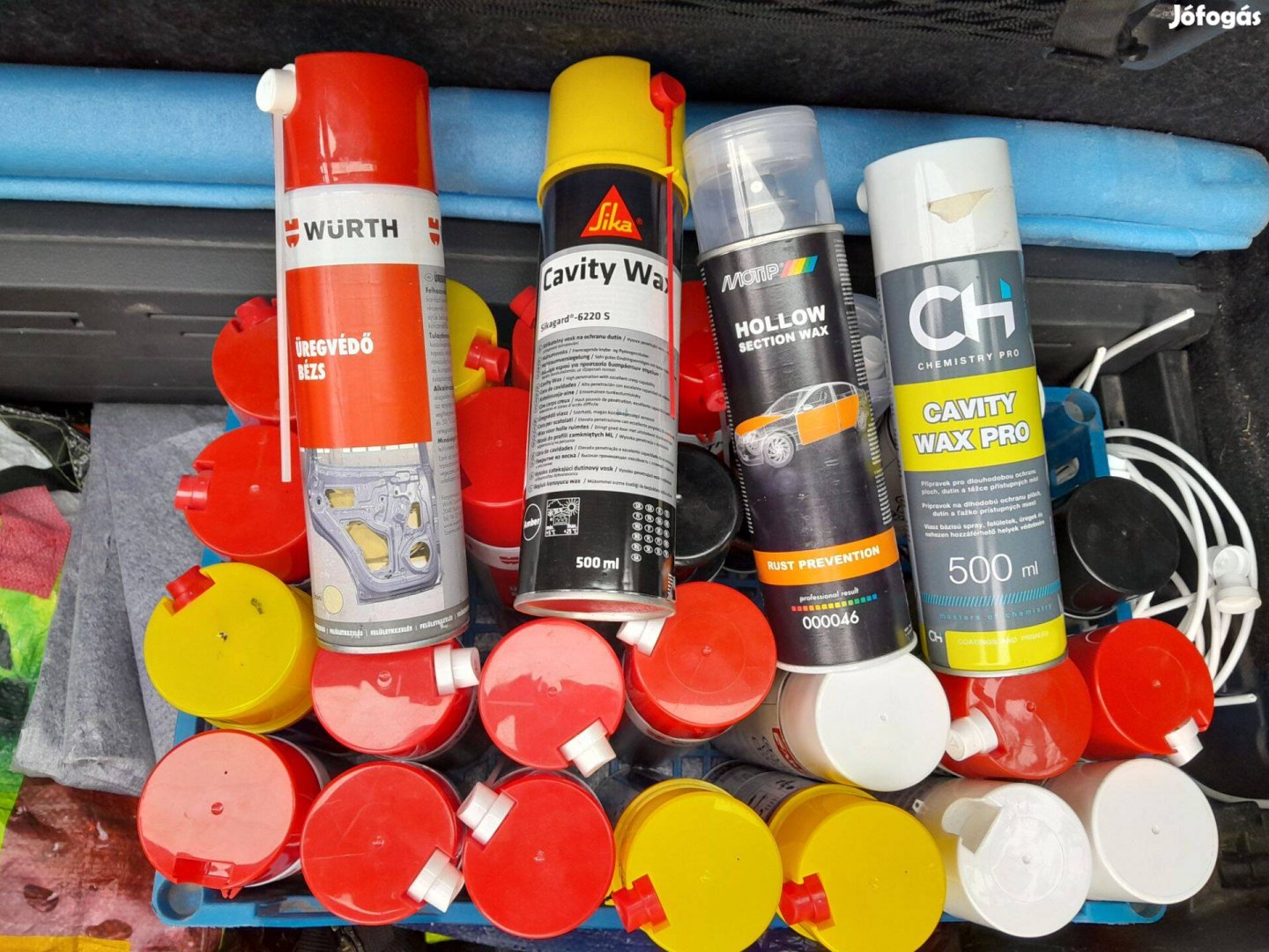 Üregvédő üregelő viaszos spray