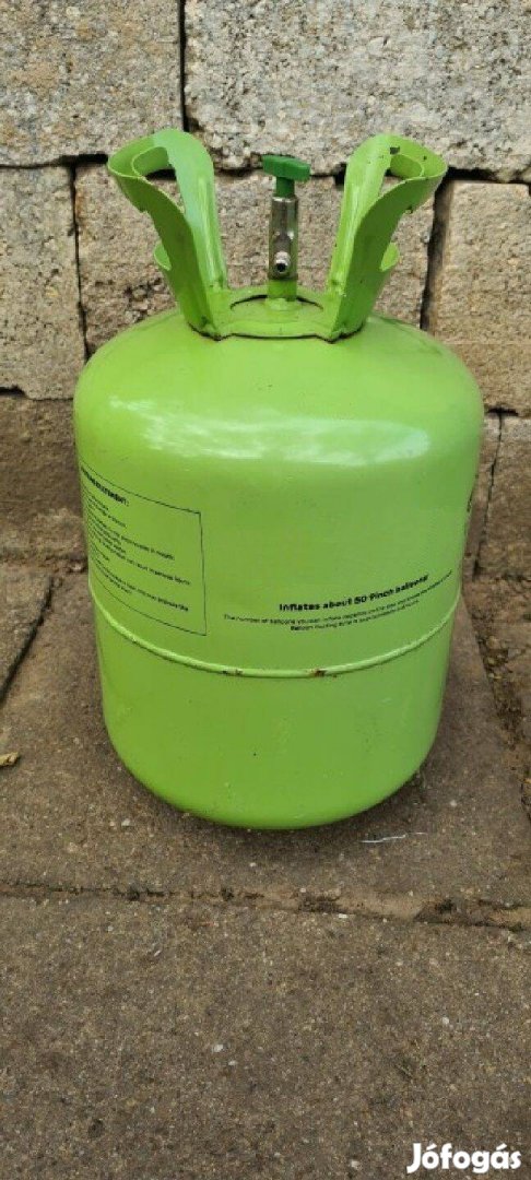 Üres 13 literes fém palack avagy tartály