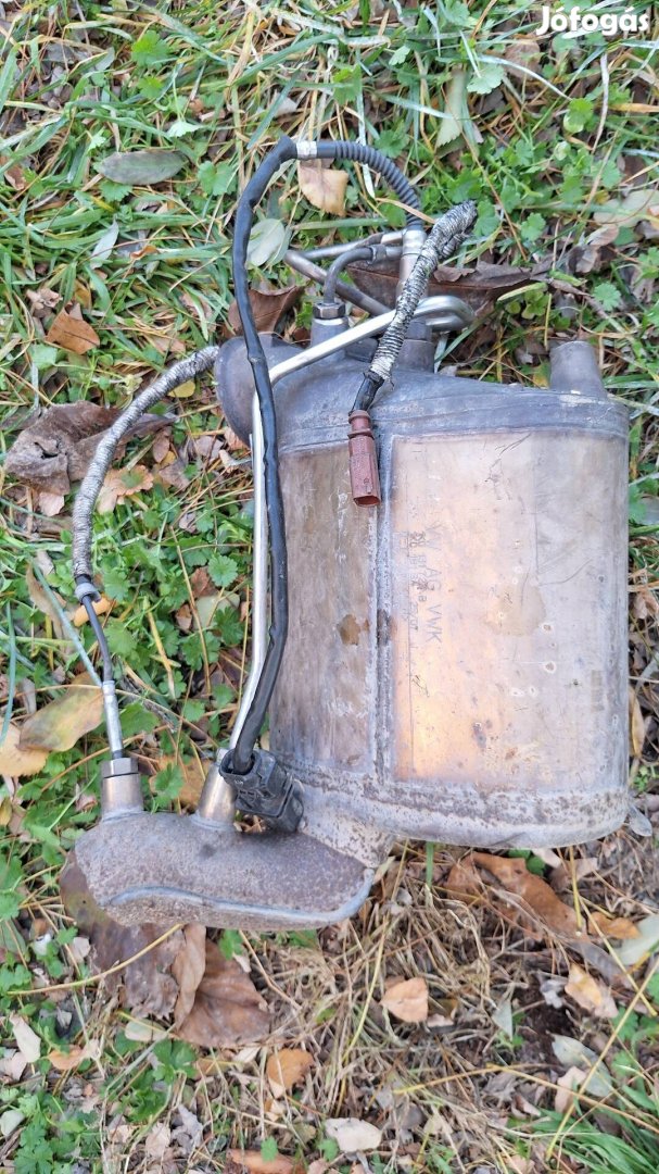 Üres Volkswagen részecskeszűrőház