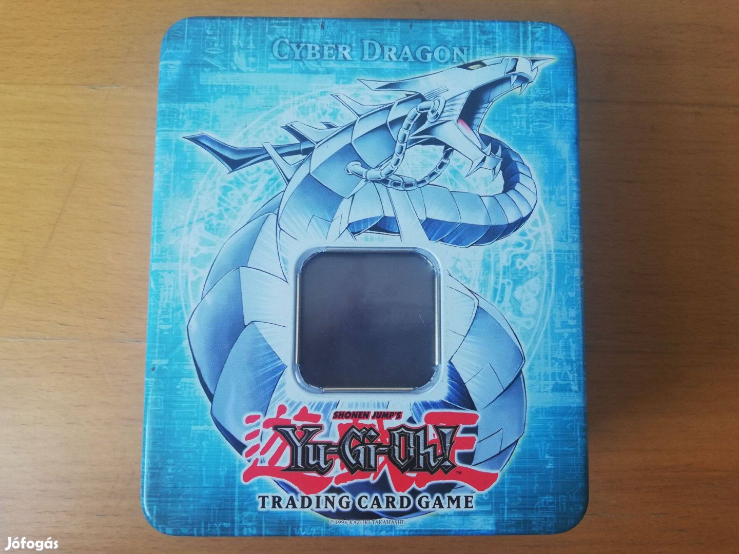 Üres Yugioh Cyber Dragon Tin