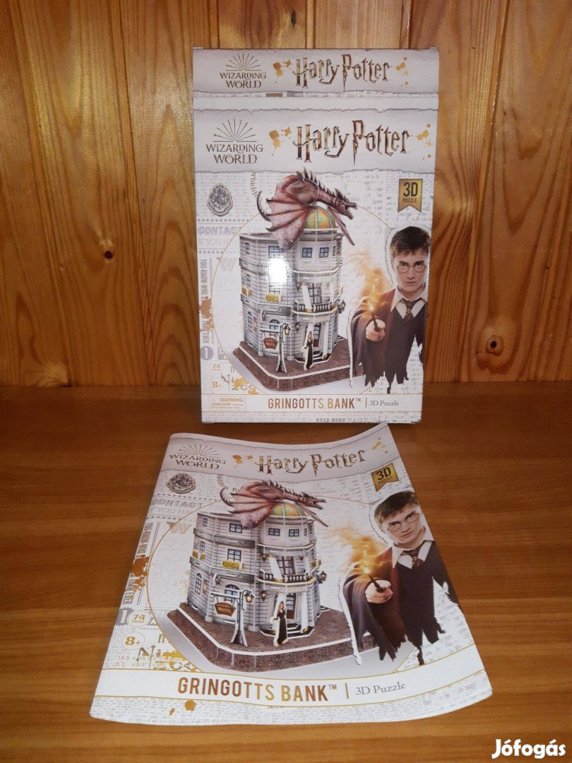 Üres doboz! Cubic Fun 3D puzzle Harry Potter Gringotts Bank