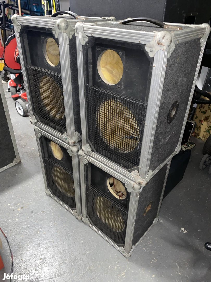 Üres hangfalak hangváltóval (4 db egyben)