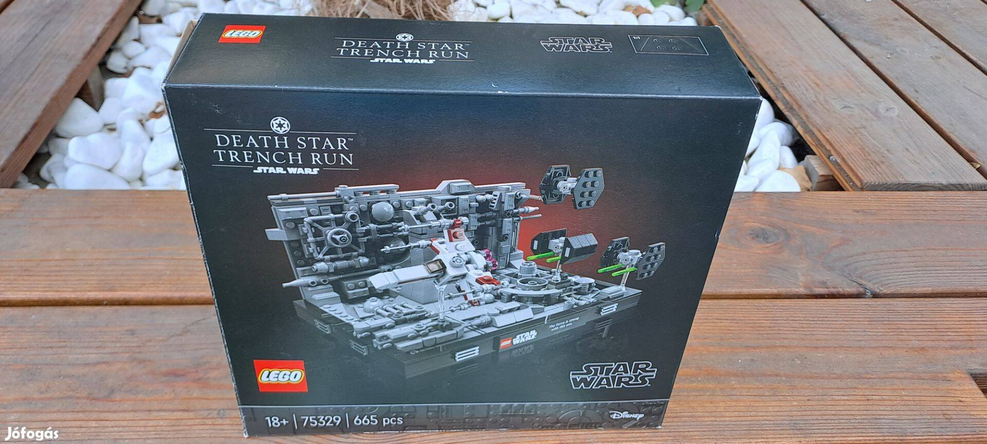 Üres lego Star Wars doboz 75329