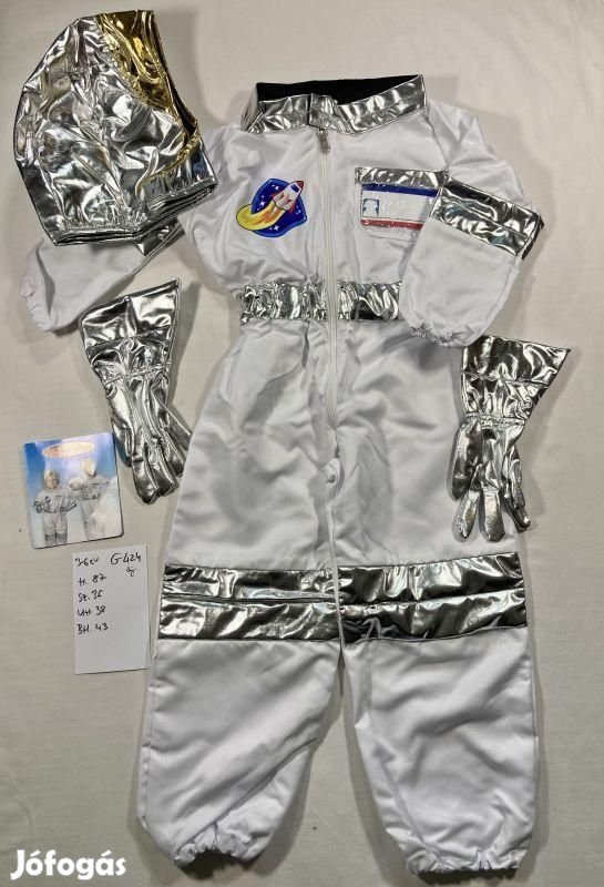 Űrhajós jelmez, asztronauta jelmez, új G424