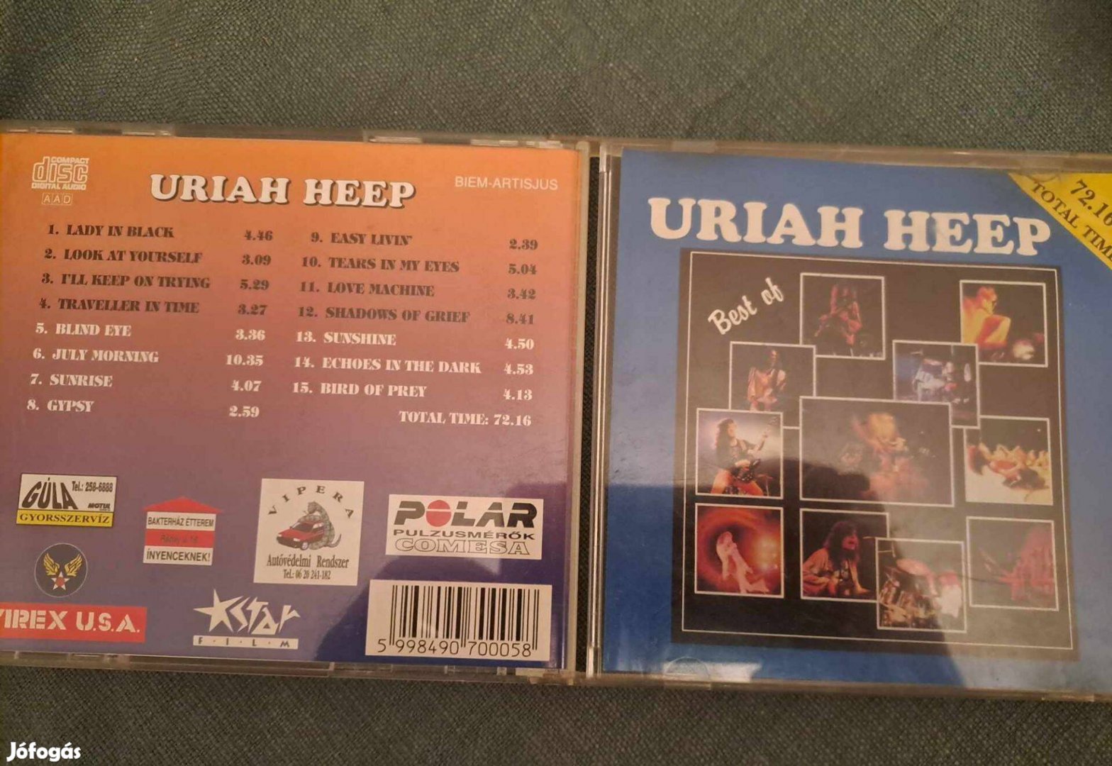 Uriah Heep - Best of CD