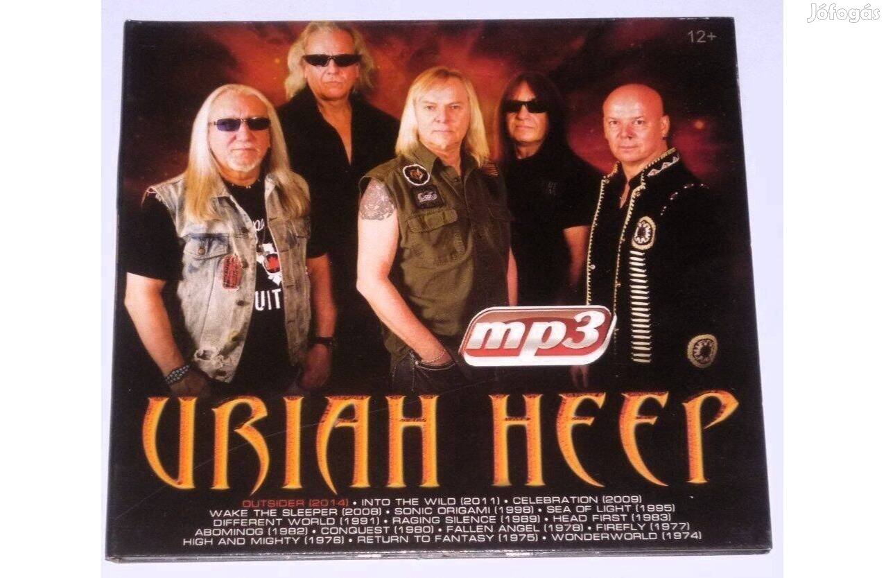 Uriah Heep - Digipak 12 Albumos MP3 CD Russian bootleg label