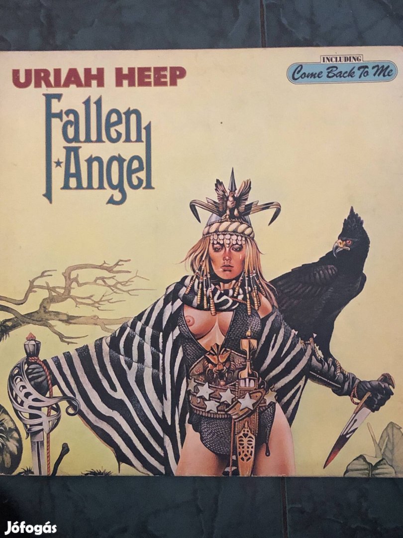 Uriah Heep - Fallen Angel című LP 1978 német kiadás
