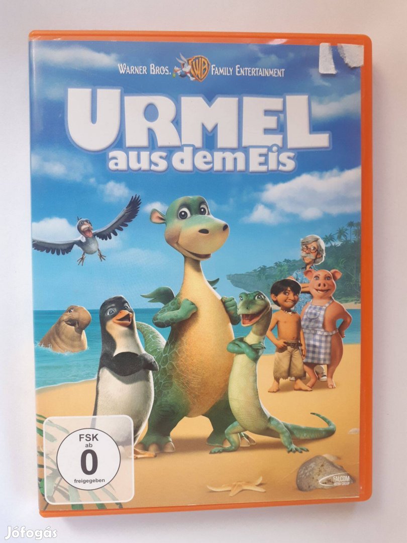 Urmel aus dem Eis német nyelvű DVD (posta 510 Ft)