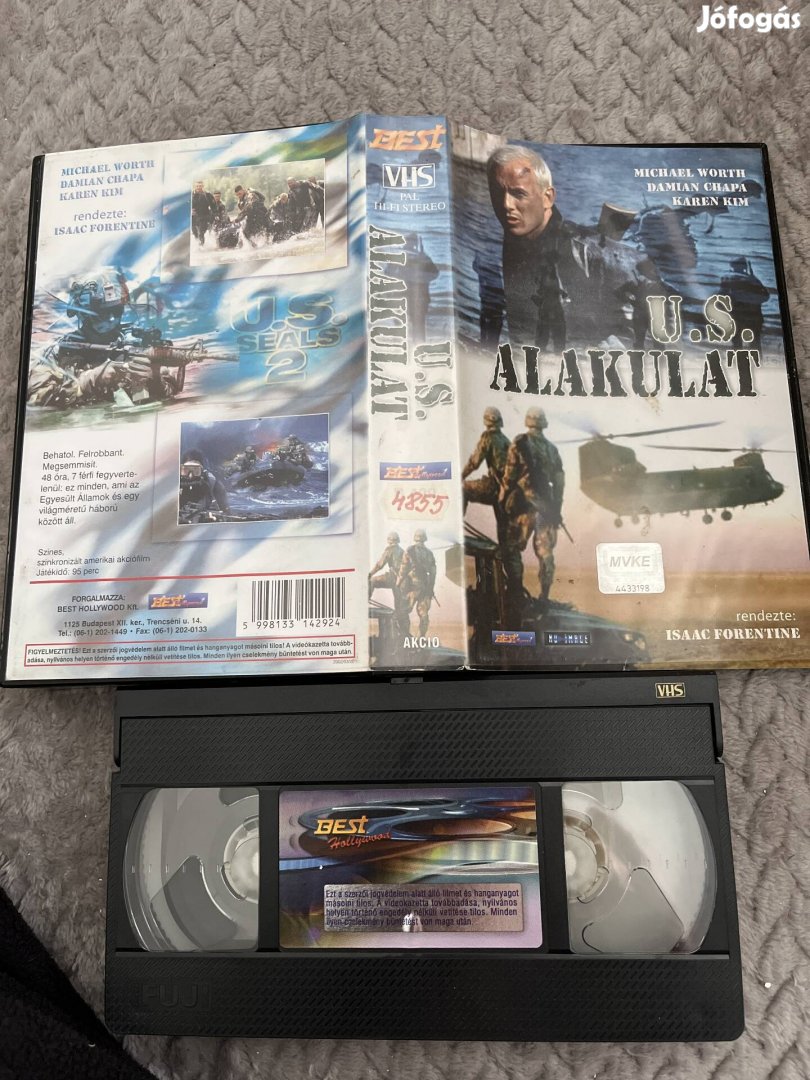Us alakulat vhs kistok akció