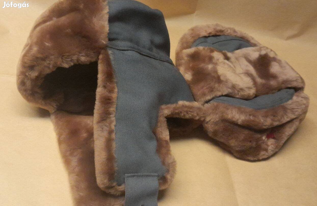 Usanka, szőrmés munkásőr téli sapka, 55 és 57-es