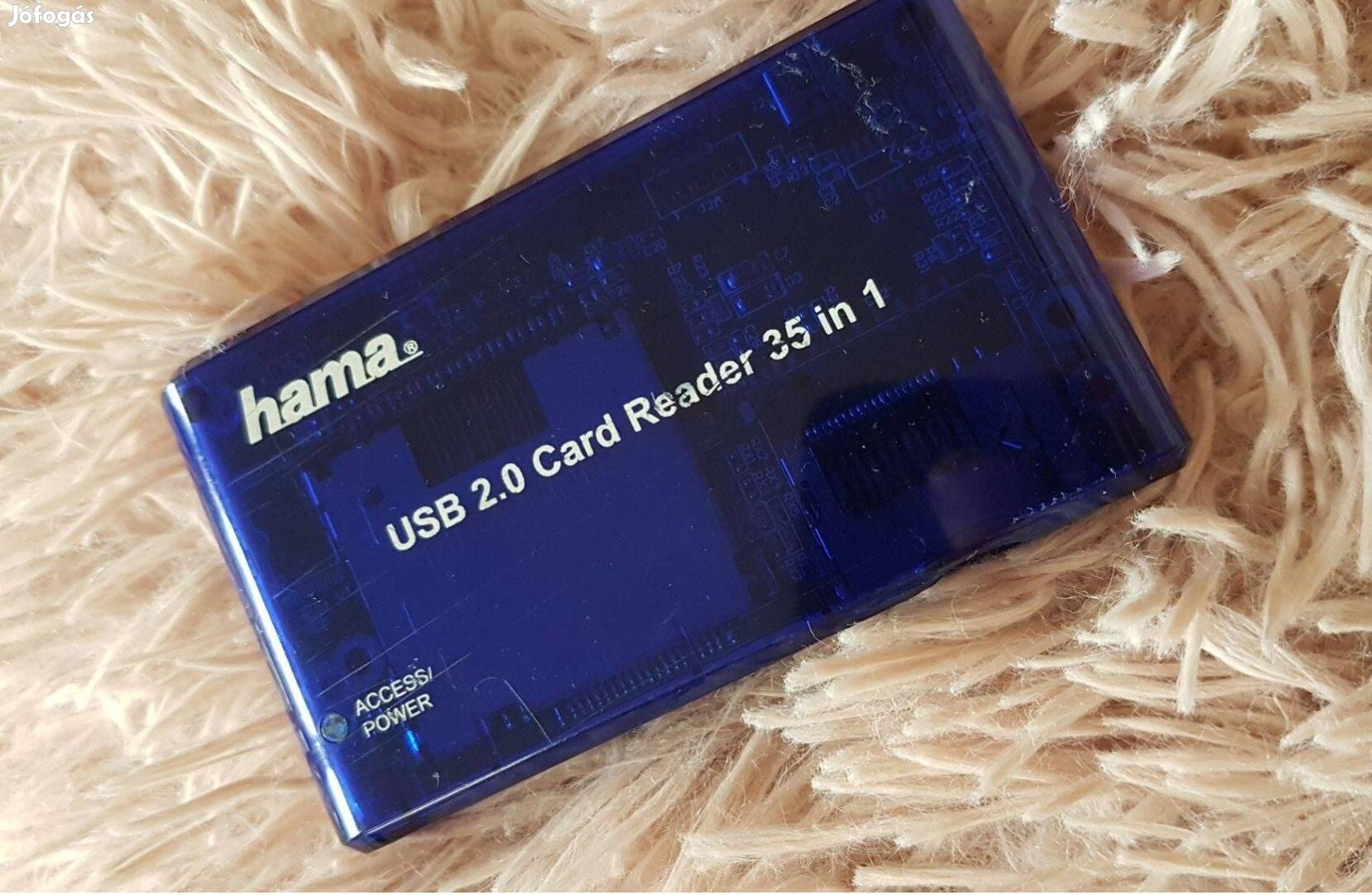 Usb 2.0 Card Reader 35in1 Hama kártyaolvasó 55312 adathordozó