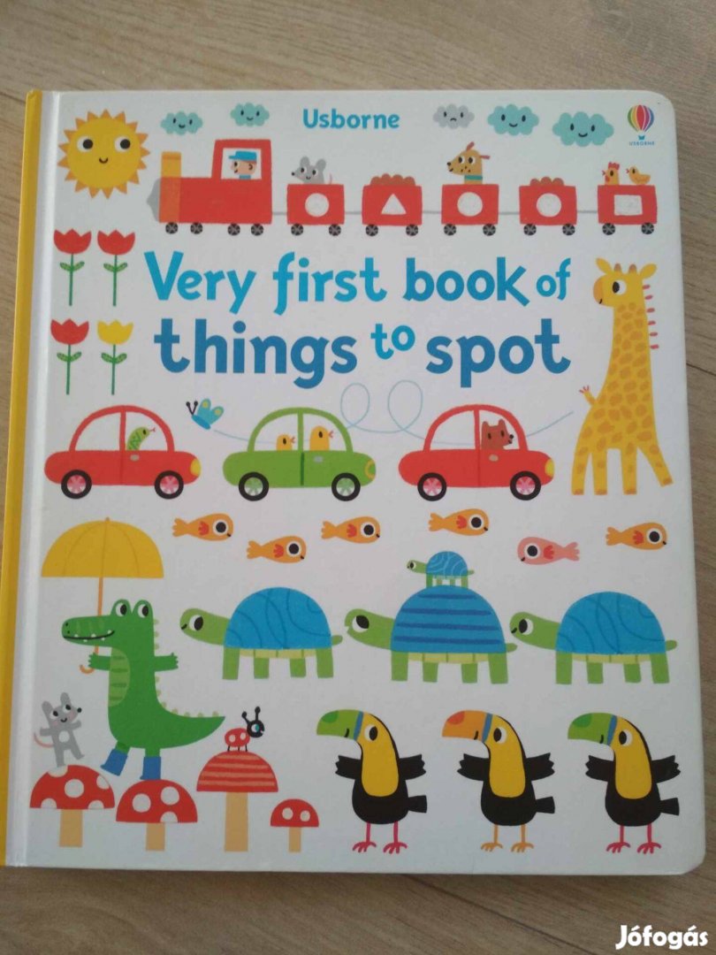 Usborne: Very first book of things to spot könyvek eladók (2db)