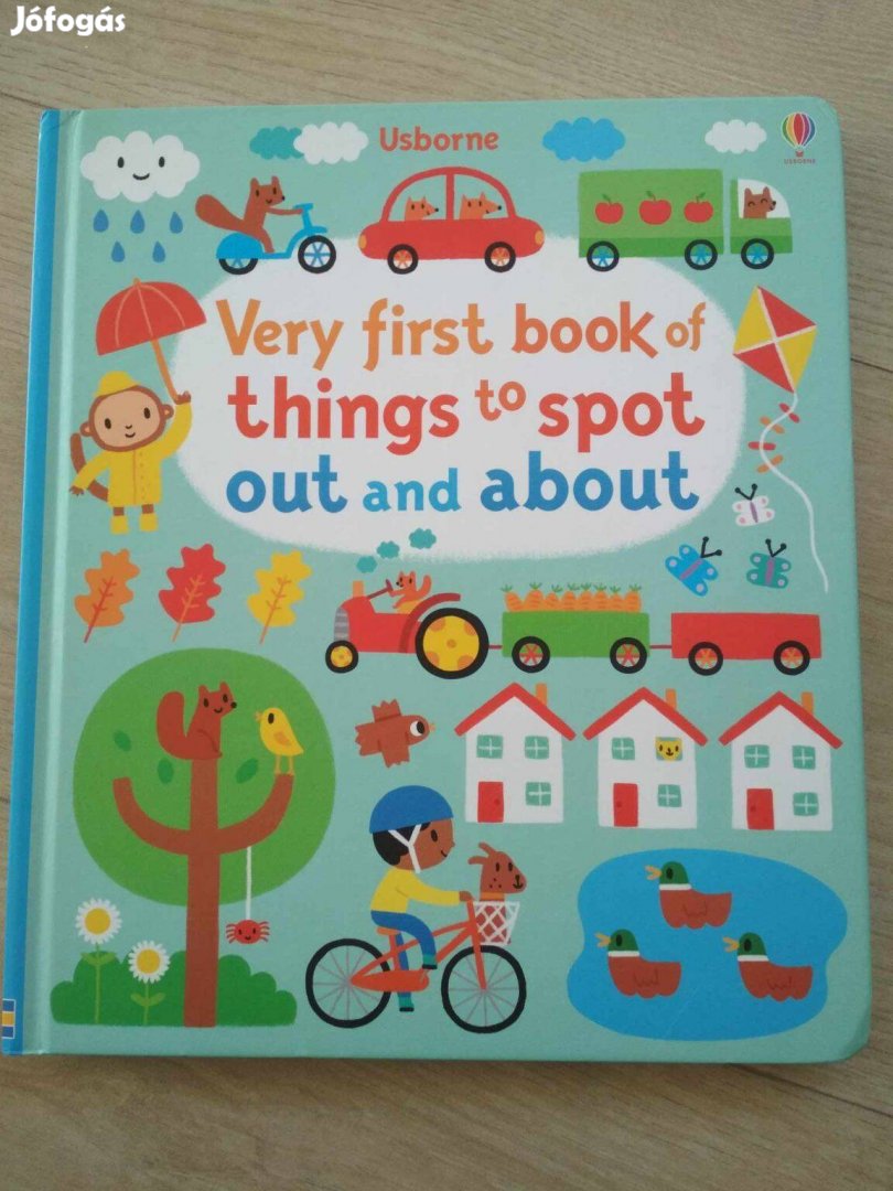 Usborne: Very first book of things to spot könyvek eladók (2db)