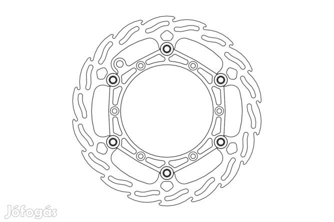 Úszó féktárcsa Moto Master Flame Beta RR 260 mm