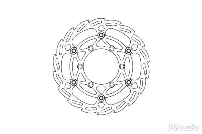 Úszó féktárcsa Moto Master Flame első 260 mm KX 85-hez