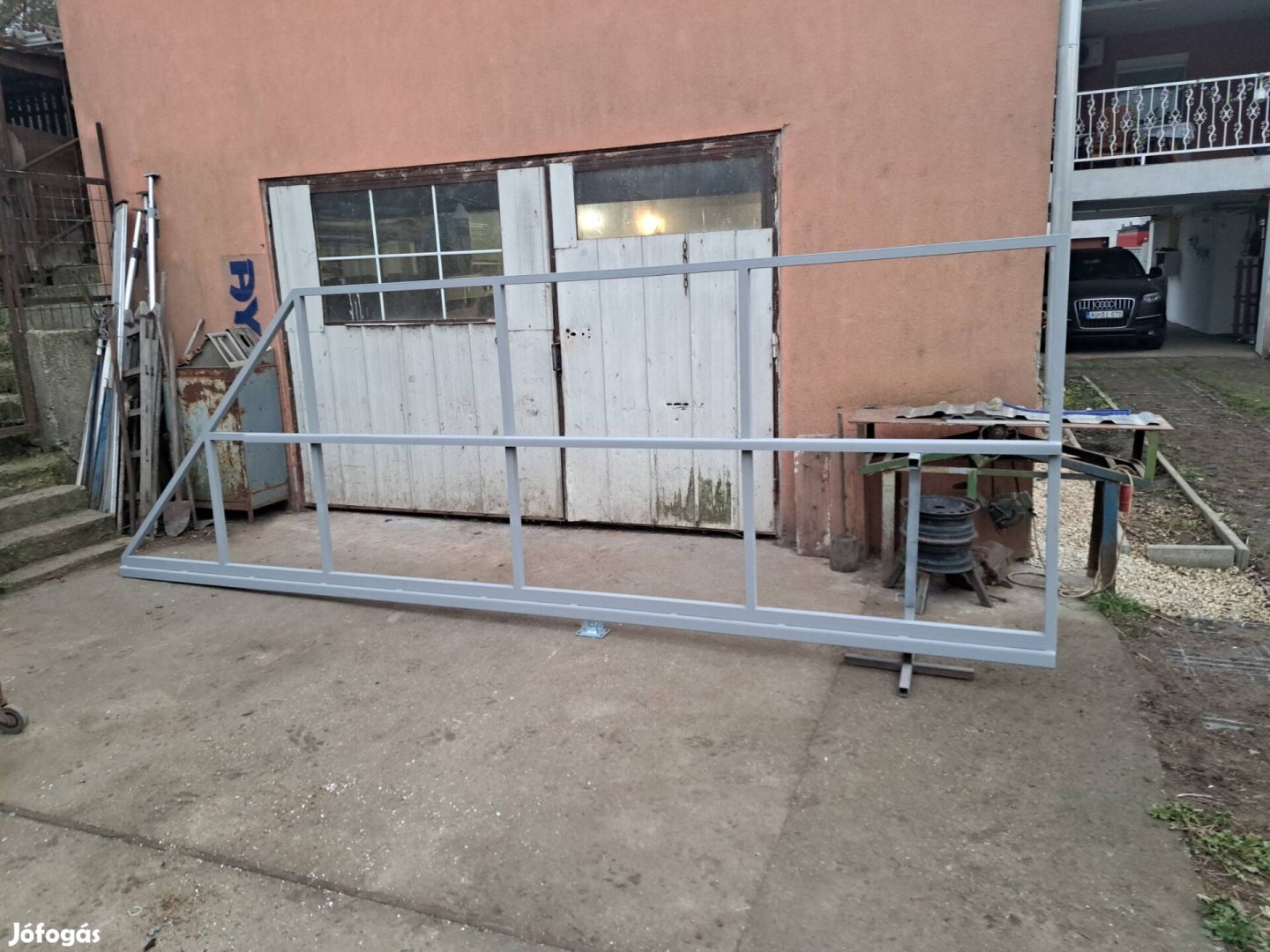 Úszókapu keret,nagykapu 6m4mx1.6m