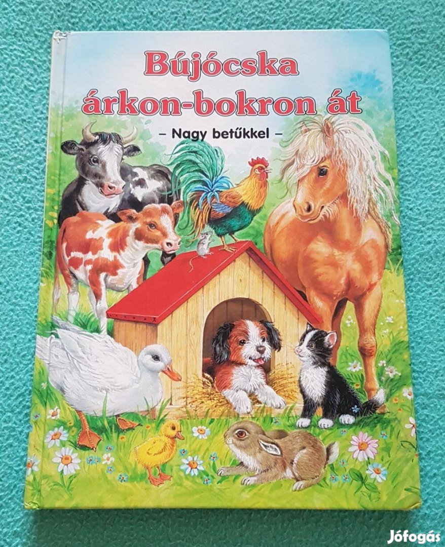 Uta Haderlein: Bújócska árko-bokron át mesekönyv