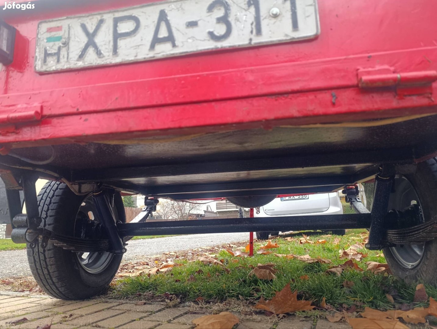 Utánfutó Bihari típusú.