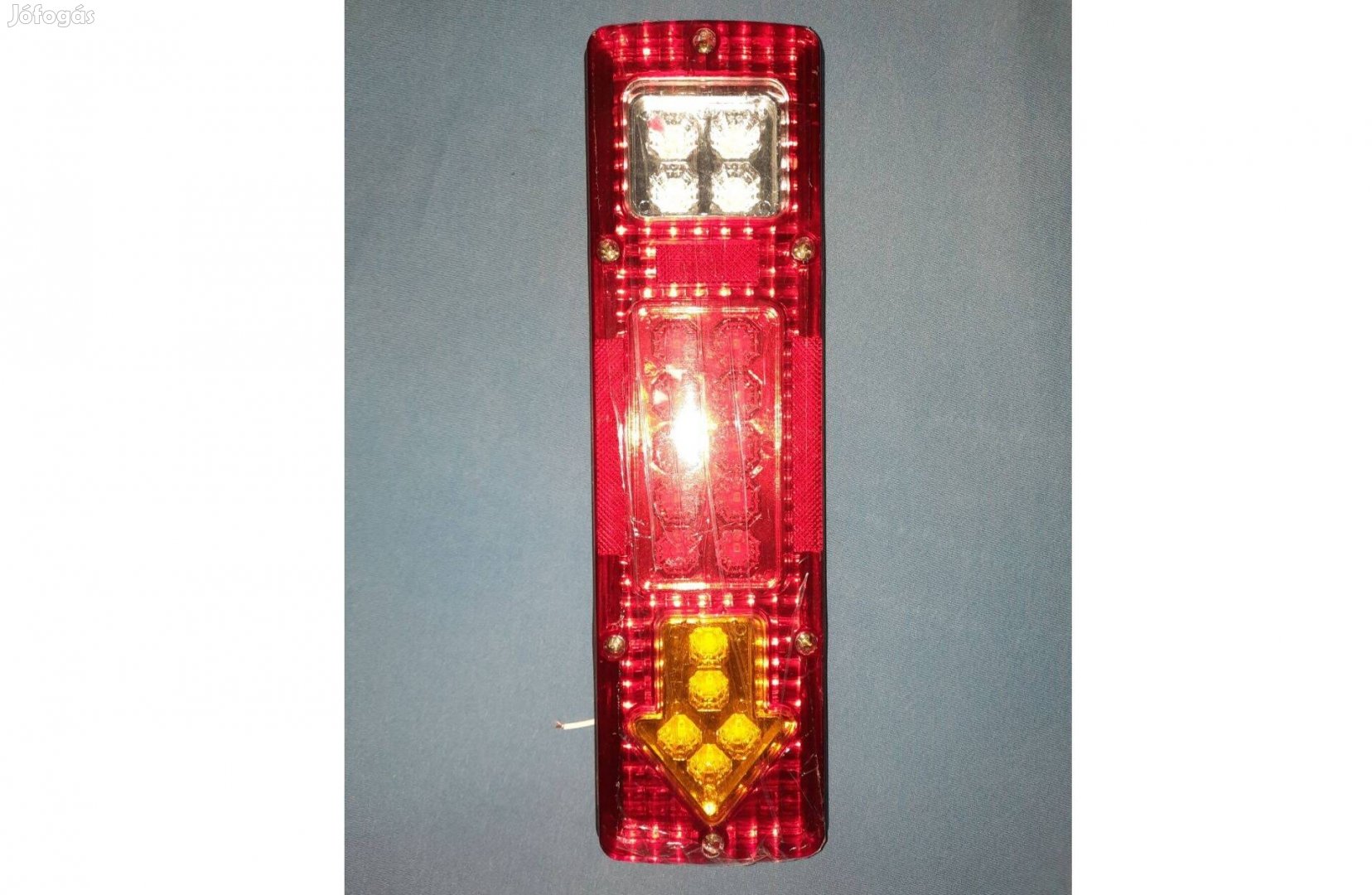 Utánfutó, pótkocsi, teherautó, traktor, LED hátsó lámpa