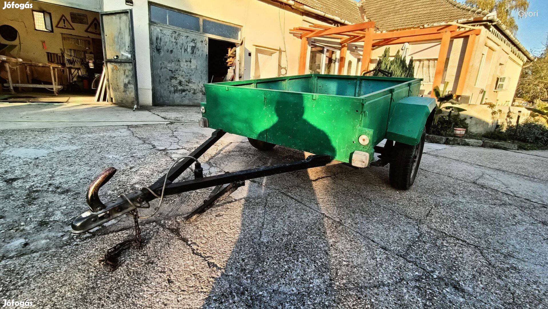 Utánfutó eladó, Kovács gyártmány, jó állapot