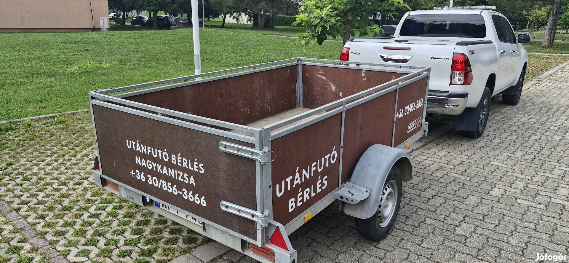 Utánfutó eladó. 