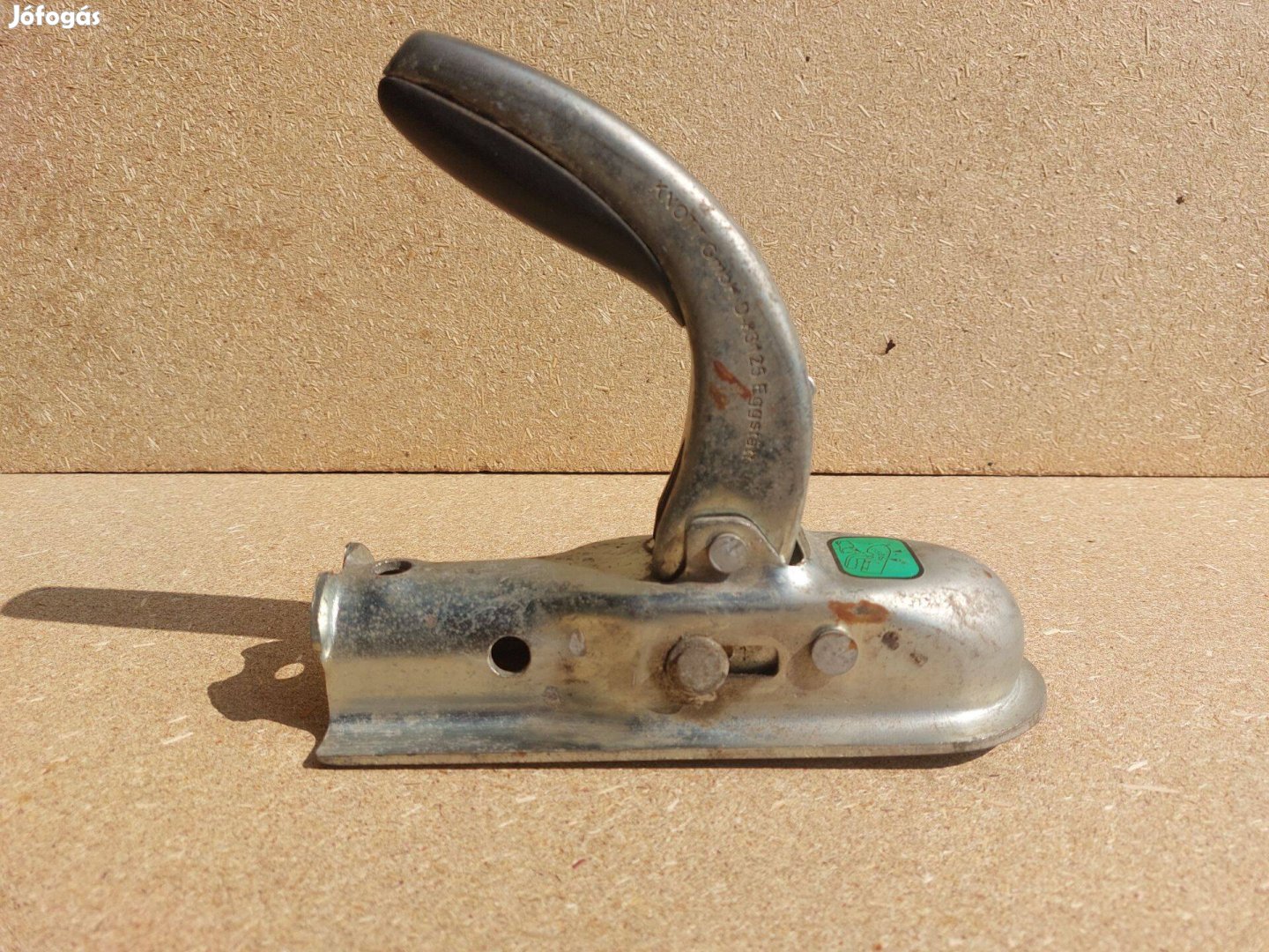 Utánfutó kapcsolófej